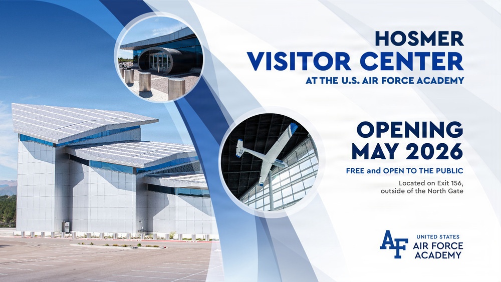 U.S. Air Force Academy Hosmer Visitor Center Advertisement Graphic