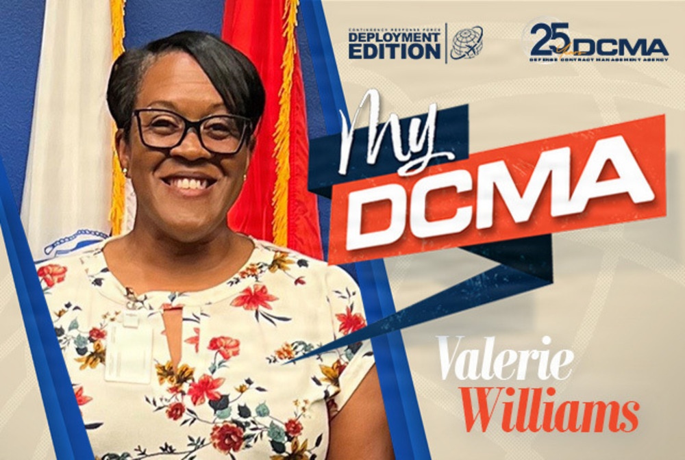 My DCMA: Valerie Williams, contract administrator