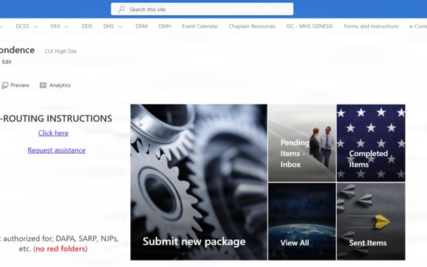 Naval Health Clinic Hawaii Streamlines Workflow with New E-Correspondence System