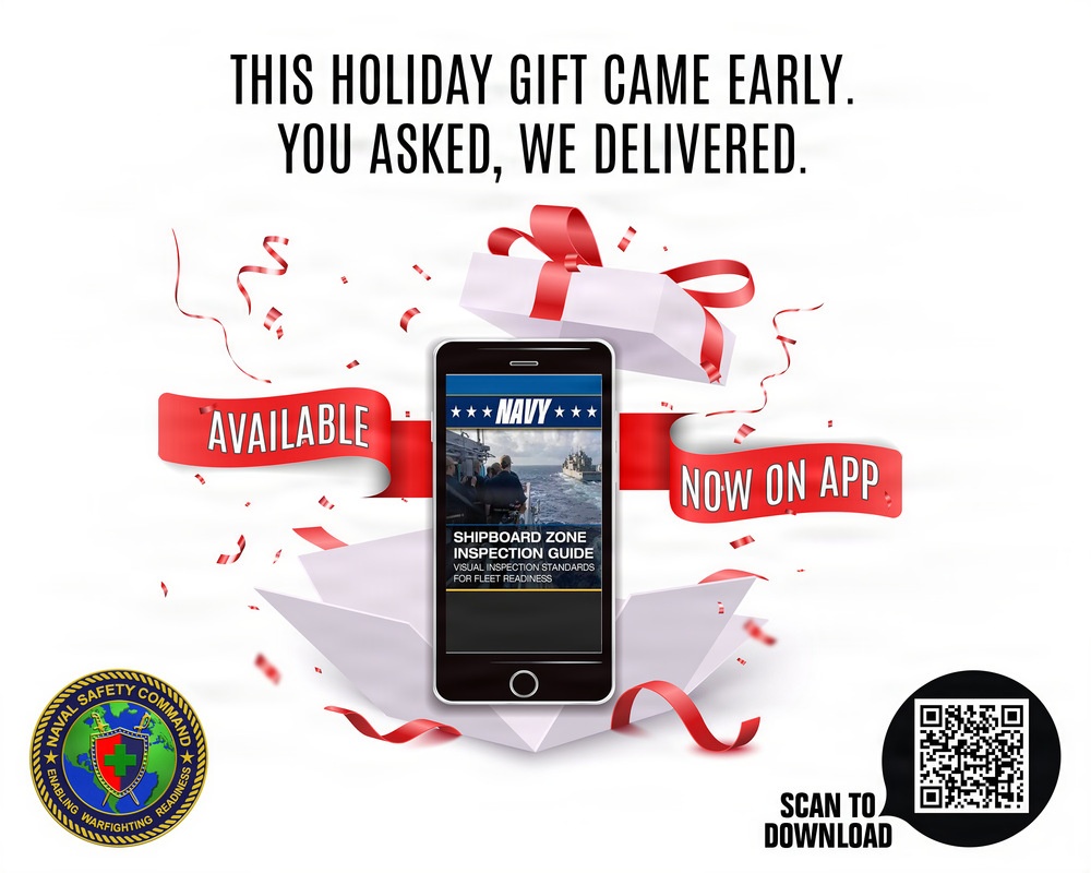 NAVSAFECOM delivers shipboard zone inspection guide to app