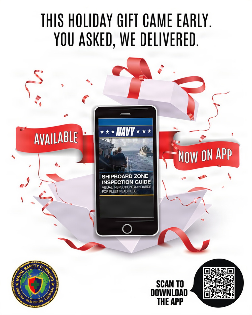 NAVSAFECOM delivers shipboard zone inspection guide to app