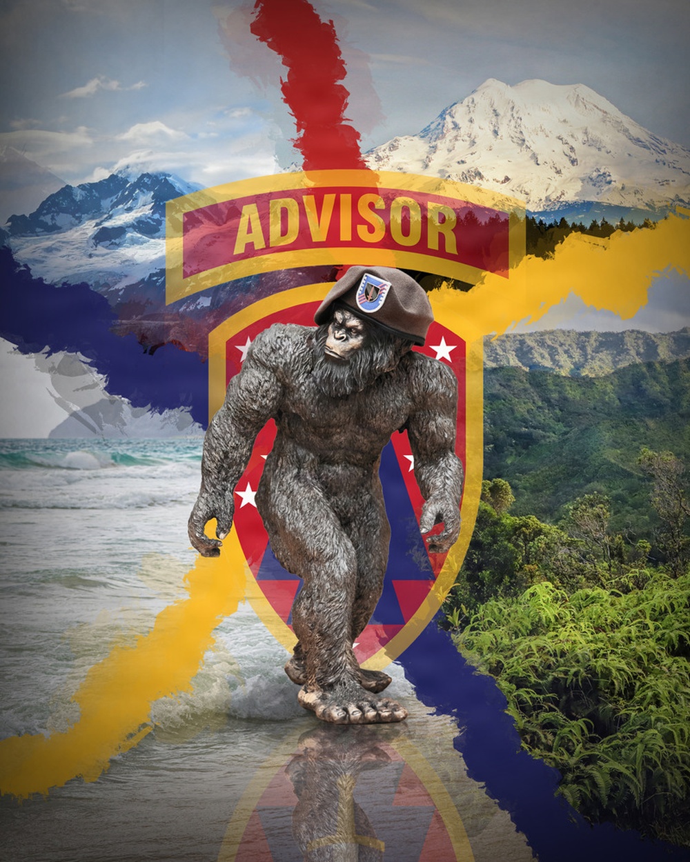 5th SFAB - Pacific Illustration Collage