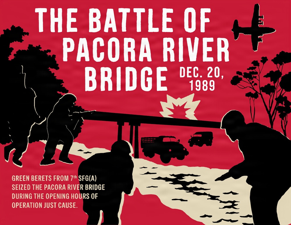 Battle of Pacora River Bridge Commemorative Graphic