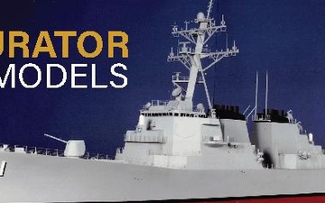 Navy's Curator of Models Postcard