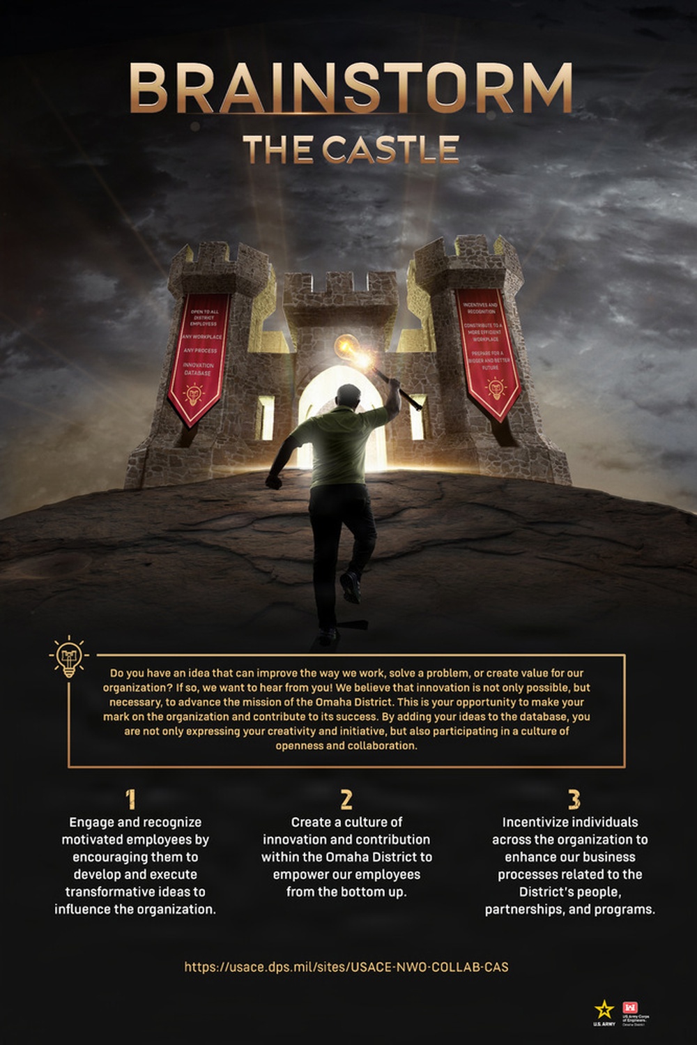 Brain Storm the Castle Poster