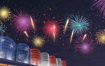 Oahe Dam Calendar and Social Media Graphic