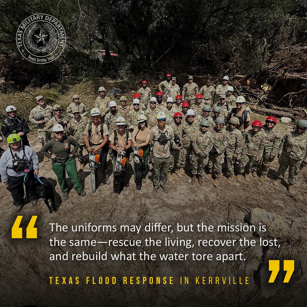 Texas Flooding Quote Graphic
