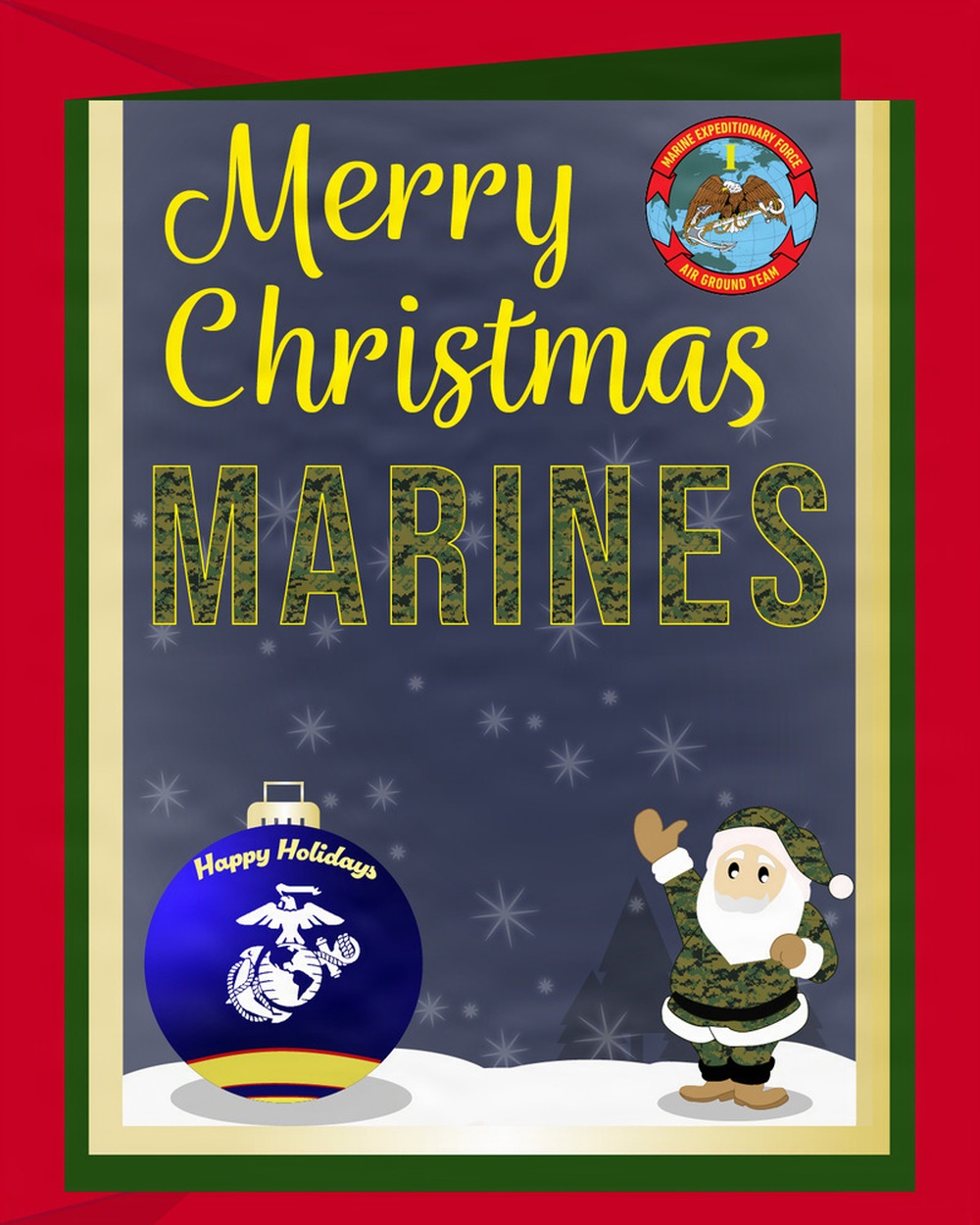 Merry Christmas Marines