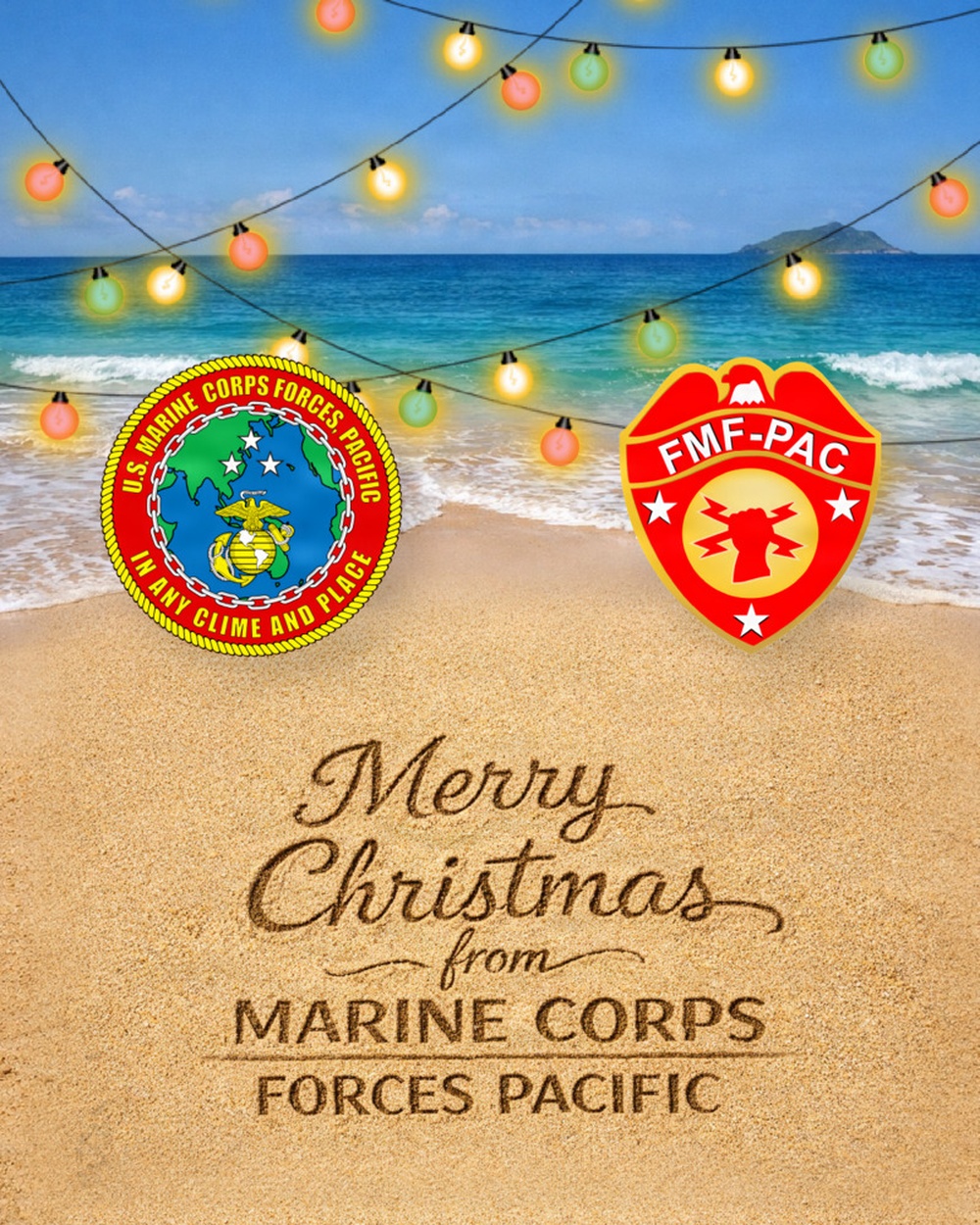 MARFORPAC Christmas graphic