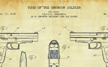 Ceremonial M17 Pistol - Perseverance Layout