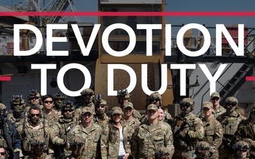 Coast Guard members receive Devotion to Duty Payment