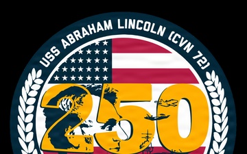 USS Abraham Lincoln 250 logo