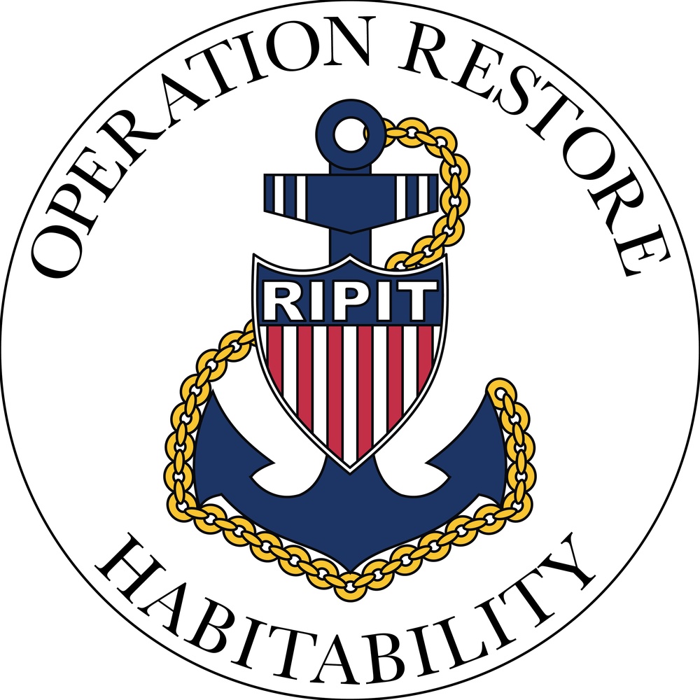 U.S. Coast Guard Operation Restore Habitability - Rapid Infrastructure Project Implementation Team (RIPIT) logo