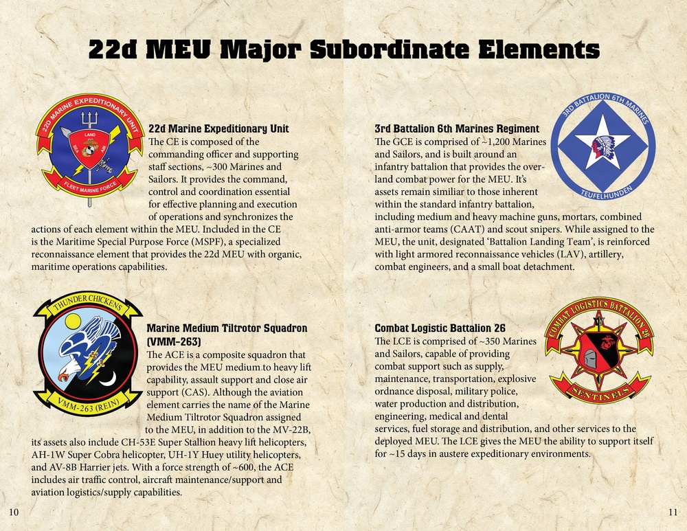 22nd MEU (SOC) Information Booklet