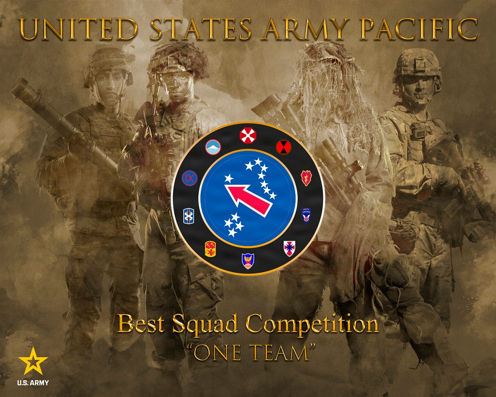 USARPAC Best Squad Step and repeat