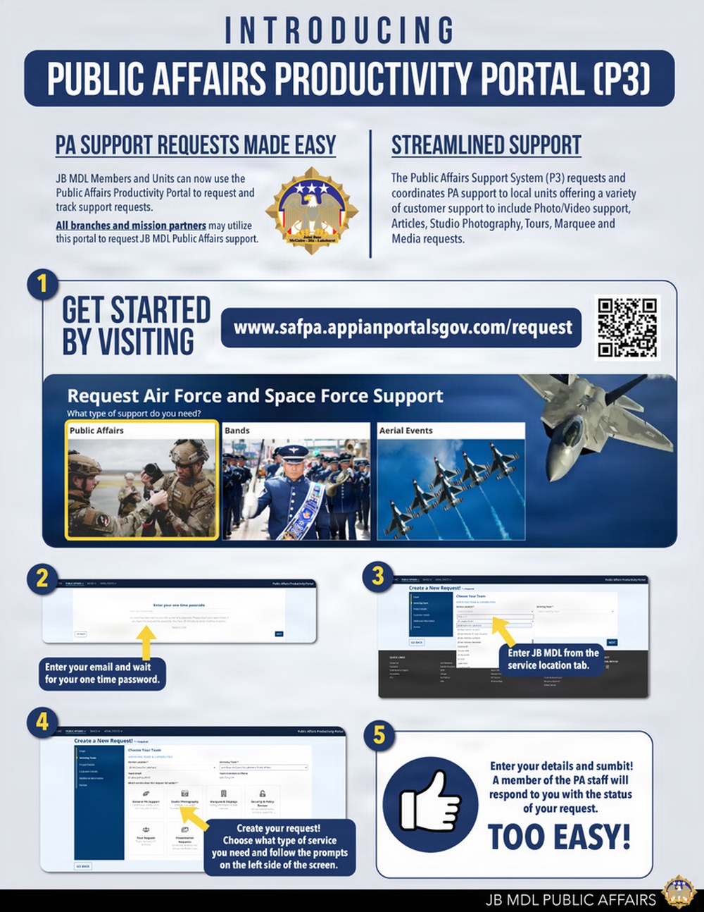 Public Affairs Productivity Portal Graphic