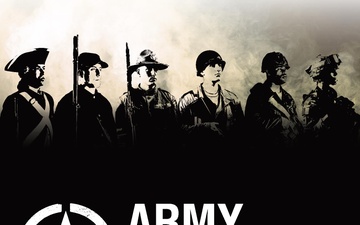 Army 250th Birthday Festival perimeter signs