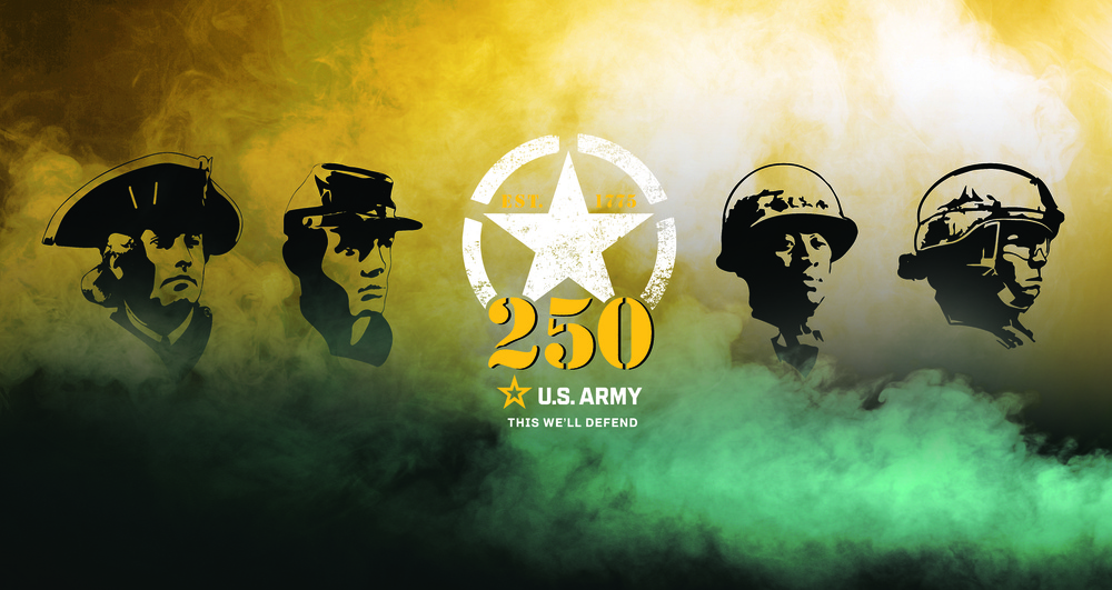 Army 250th Birthday promotional poster for AUSA conference - 1