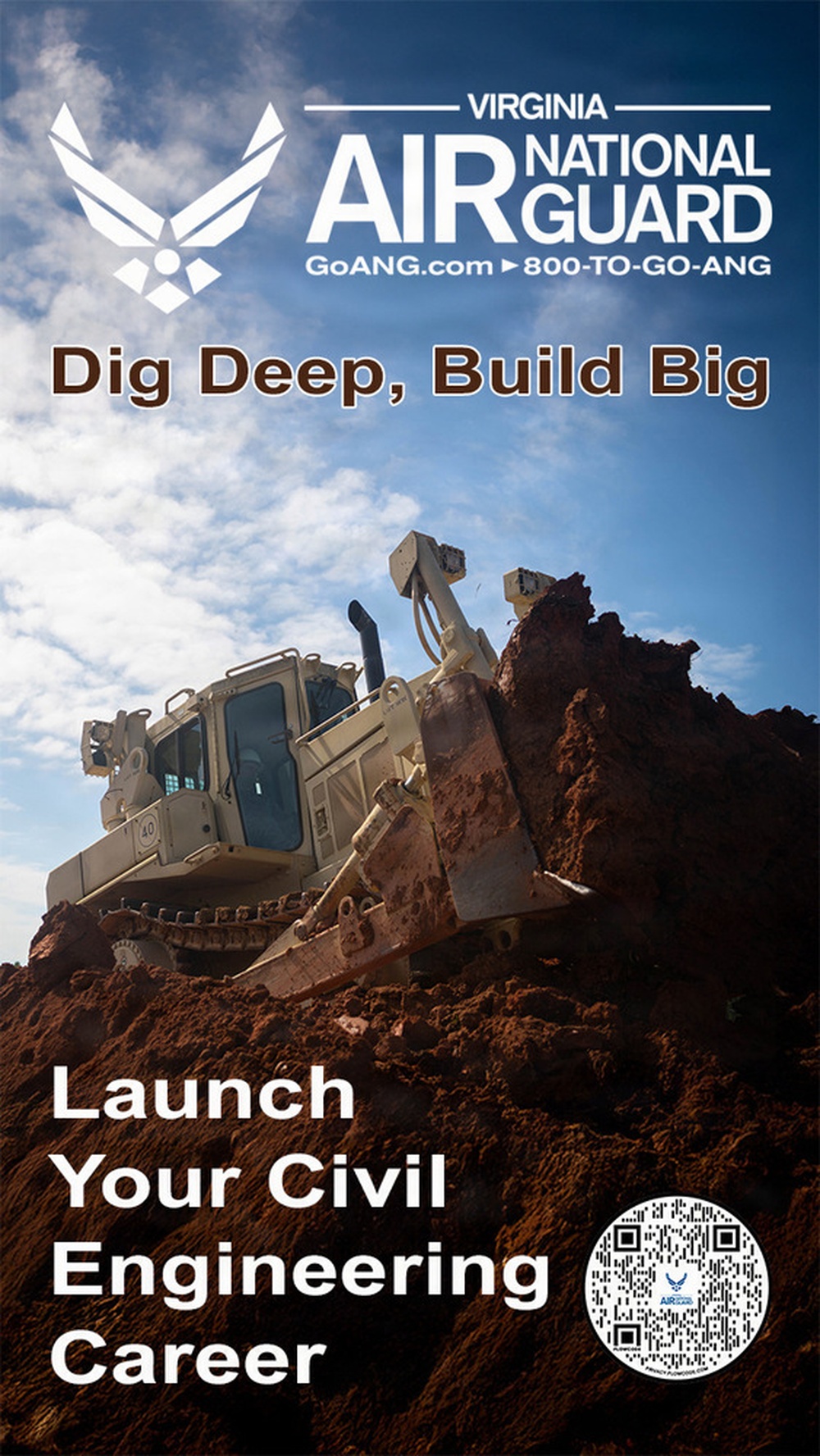 Dig Deep, Build Big VaANG advertisement