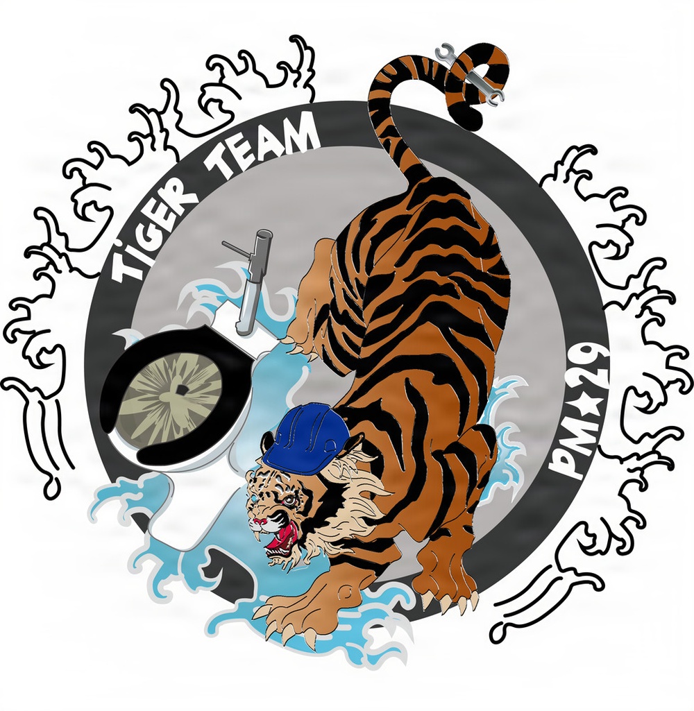Eisenhower Tiger Team Logo