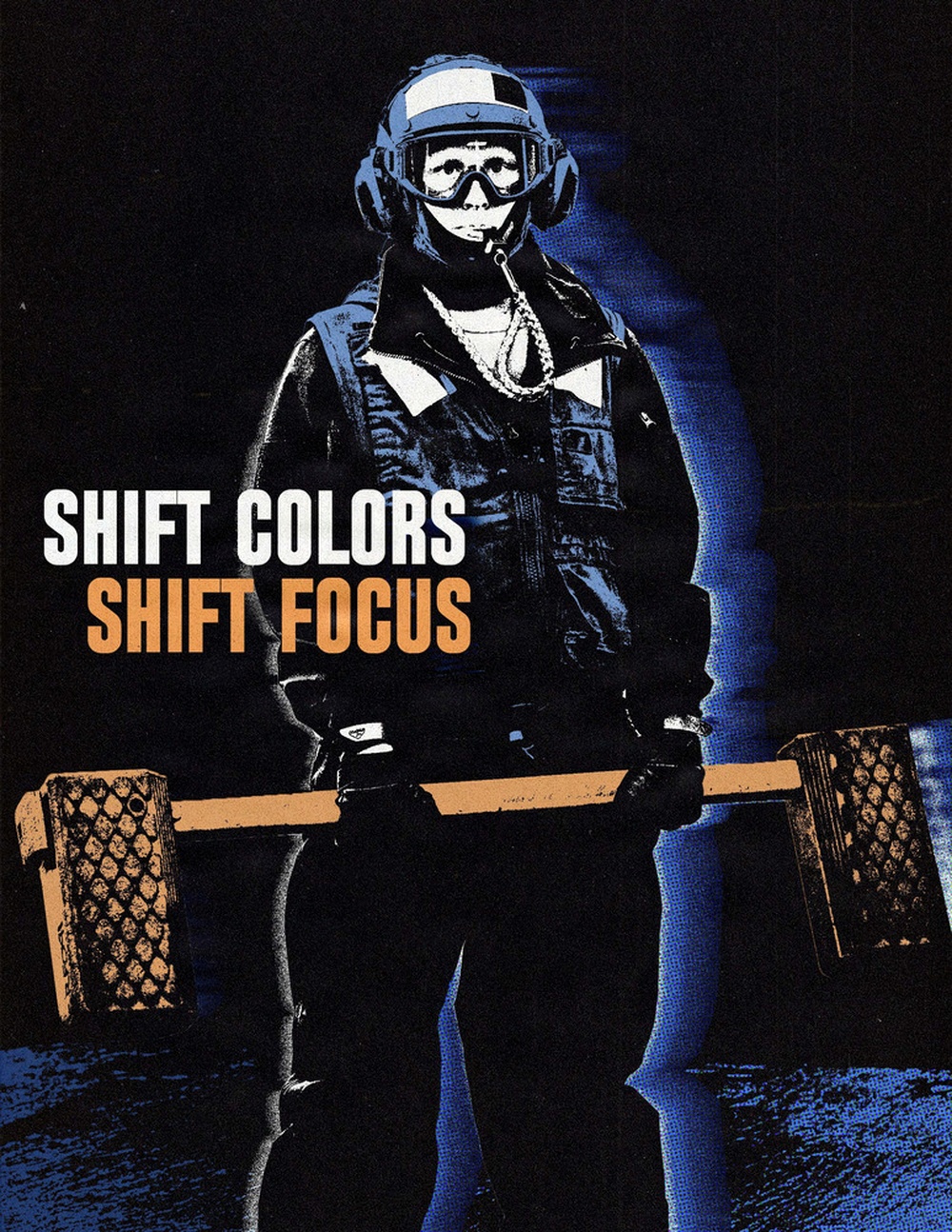 USS Gerald R. Ford (CVN 78) Shift Colors Poster