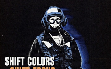 USS Gerald R. Ford (CVN 78) Shift Colors Poster