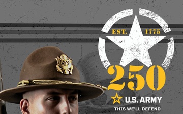 Army 250th Birthday Promo Poster-WWI Era (full color)