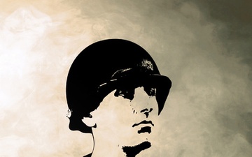 Army 250th Birthday Stylized Period Soldier Posters - WWII Era