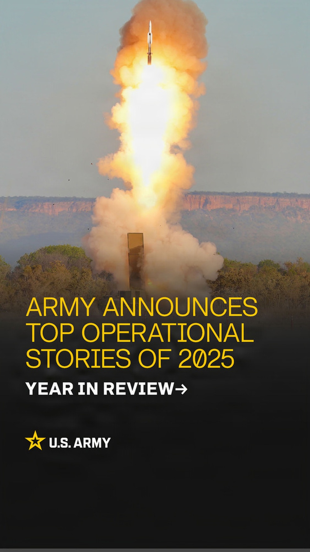 Social 9x16: Year In Review Headline Graphic - Top Operational Stories of 2025