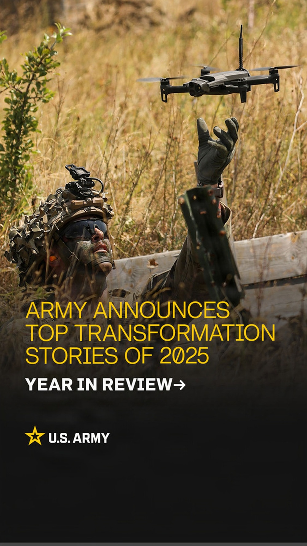 Social 9x16: Year In Review Headline Graphic - Top Transformation Stories of 2025