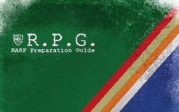 RASP Preparation Guide (RPG)