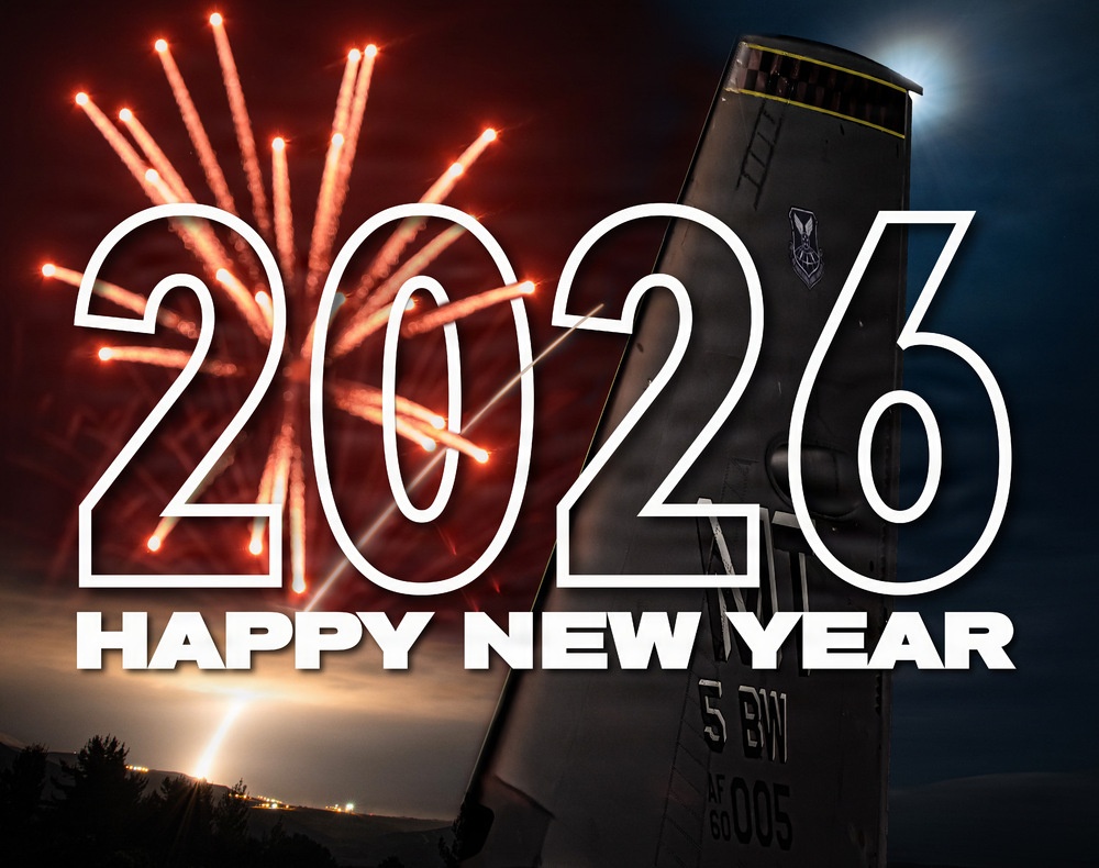 Minot AFB brings in the New Year