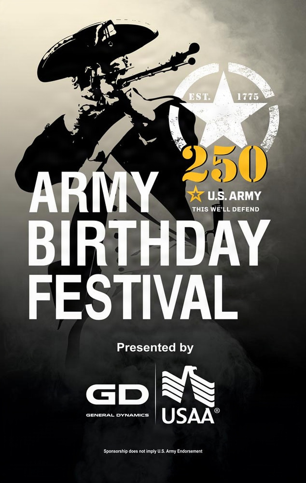 Army 250th Birthday Festival Stage Wing Left