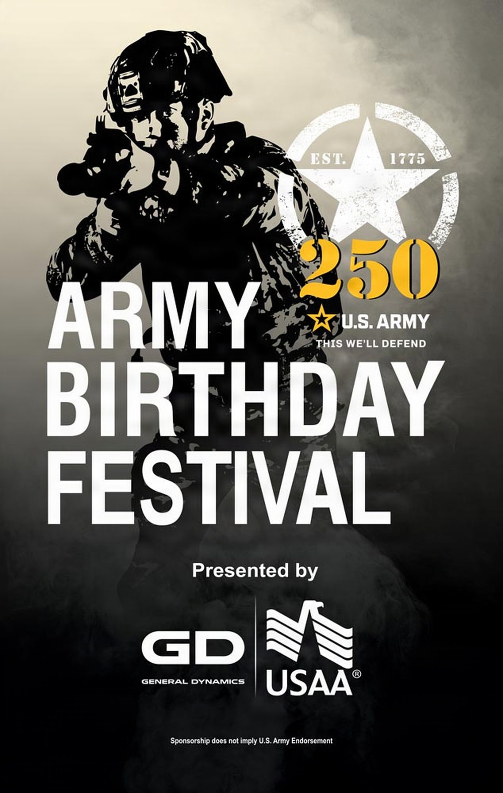 Army 250th Birthday Festival Stage Right Wing