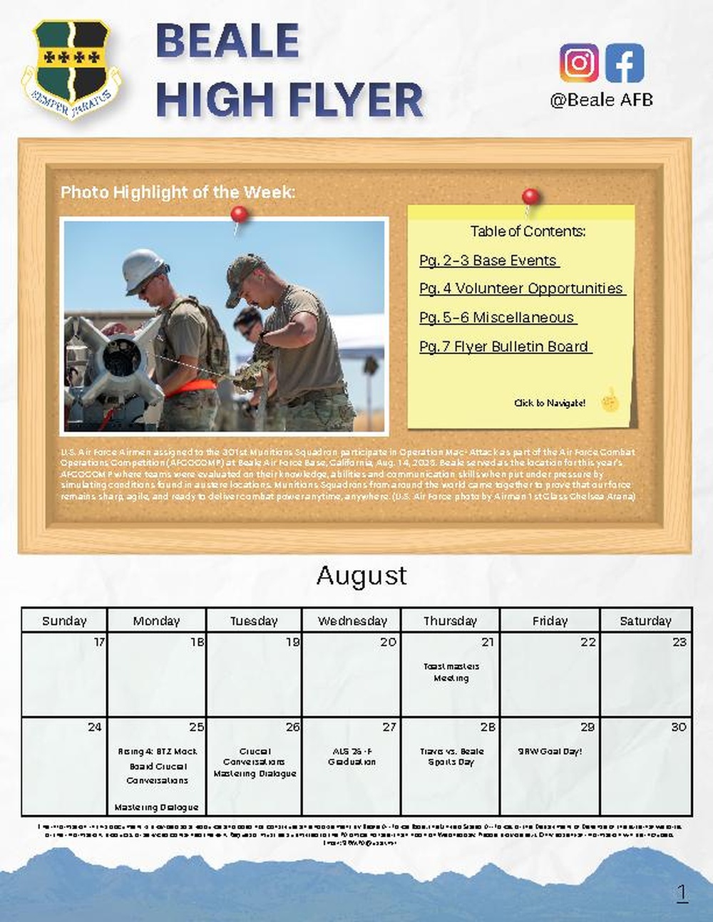 Beale High Flyer - 21 August 2025