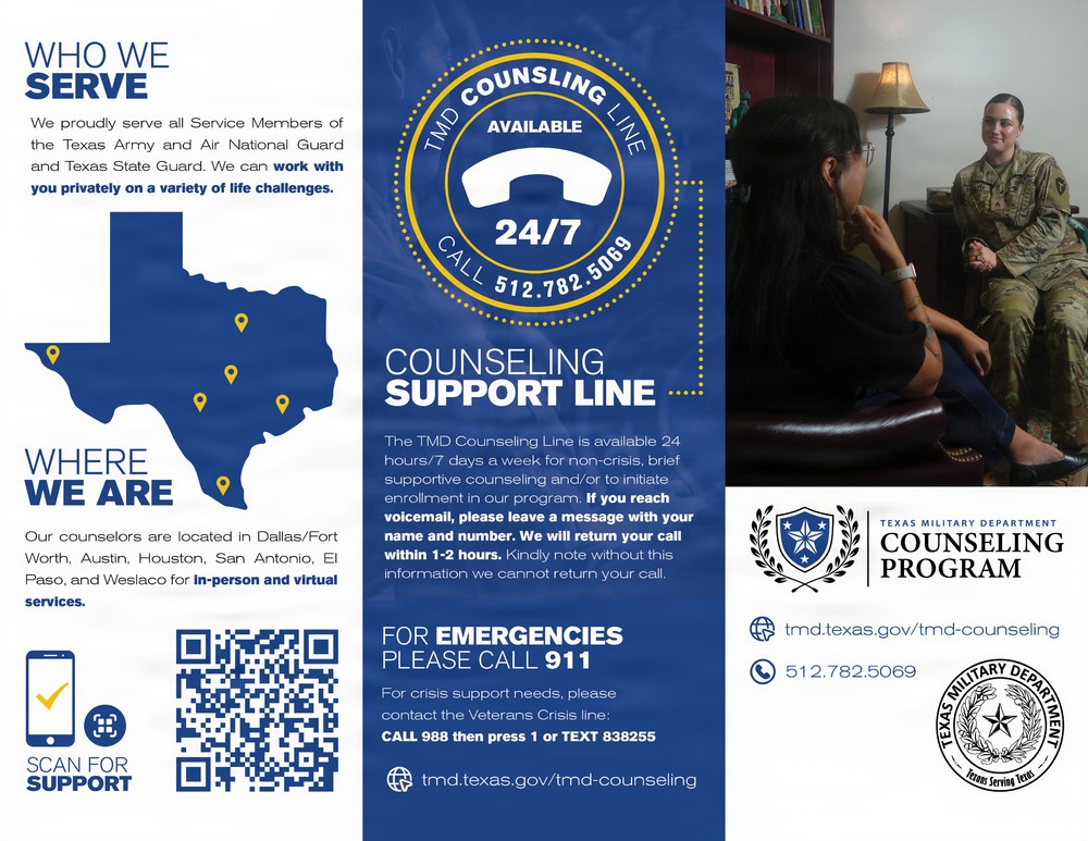 TMD Counseling Program Brochure Front