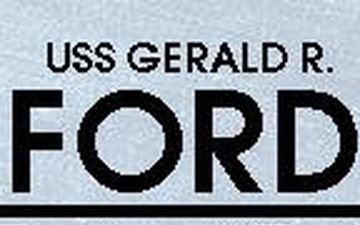 USS Gerald R. Ford (CVN 78) Friends and Family Day Ticket Design 3