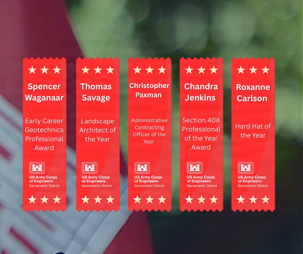 SACRAMENTO DISTRICT EMPLOYEES RECEIVE PRESTIGIOUS AWARDS