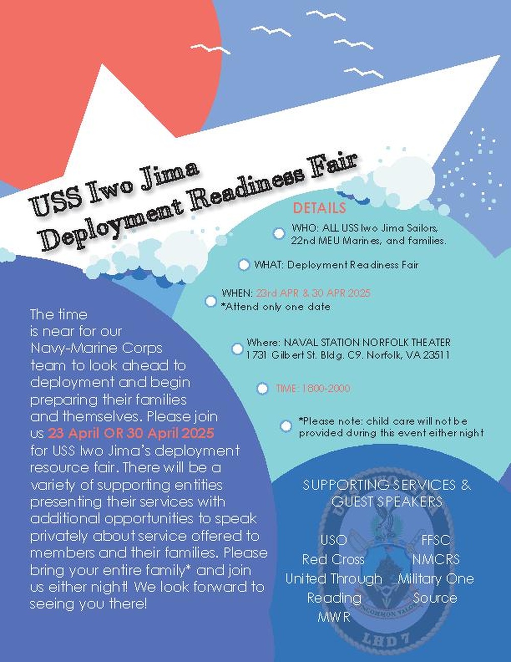 USS Iwo Jima Deployment Readiness Fair