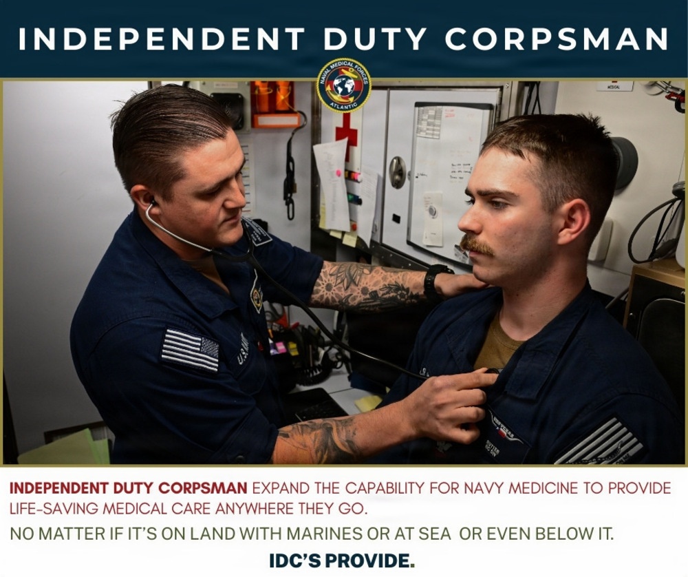 Hospital Corpsman Highlight: Independent Duty Corpsman