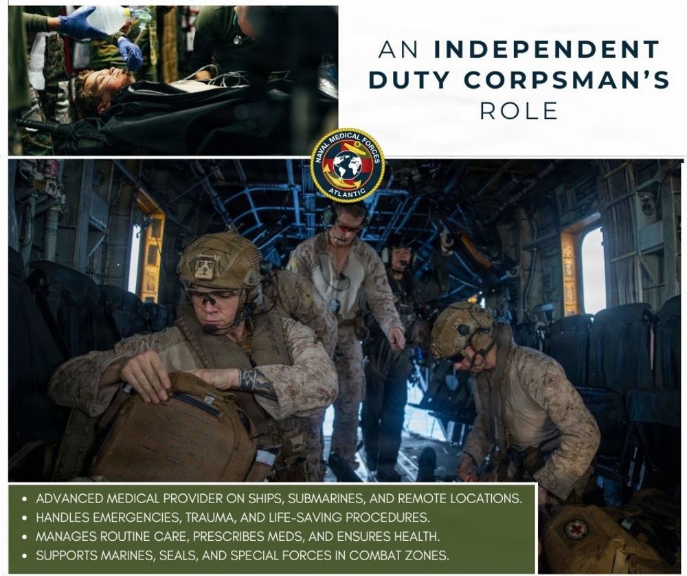 Hospital Corpsman Highlight: Independent Duty Corpsman