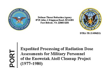 2024 Expedited Processing of Radiation Dose Assessments for Military Personnel of the Enewetak Atoll Cleanup Project (1977–1980) [DTRA-TR-21-050 (R1)
