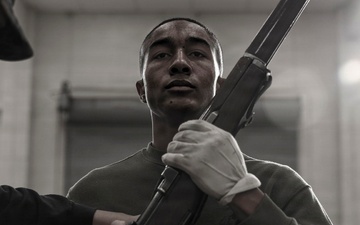 Silent Drill Platoon Selection at Marine Barracks Washington