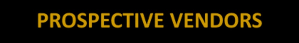 Prospective Vendors button