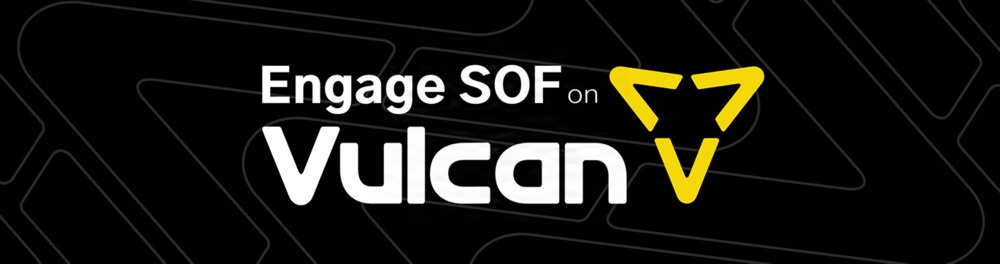 Engage SOF on Vulcan logo