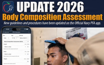 Physical Fitness Assessment (PFA) app - Body Composition Assessment
