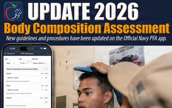 Physical Fitness Assessment (PFA) app - Body Composition Assessment