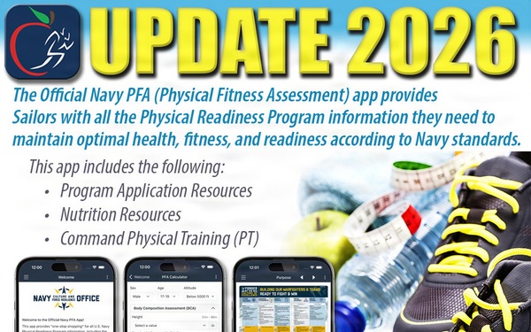 Physical Fitness Assessment (PFA) app