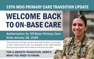19th MDG Welcomes Patients Back to On-Base Primary Care