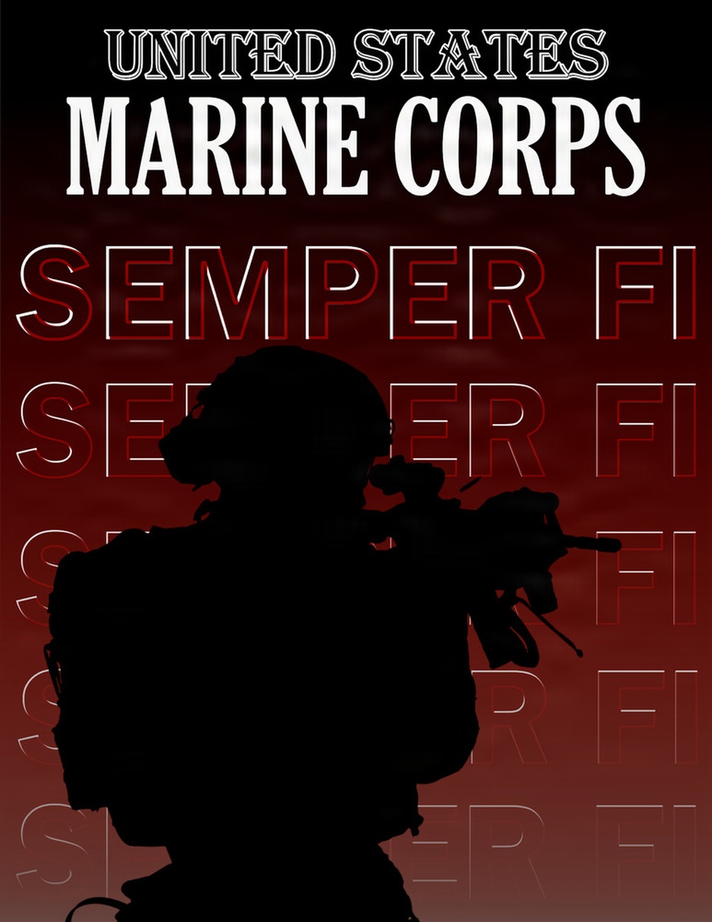 Marine Corps motivational poster